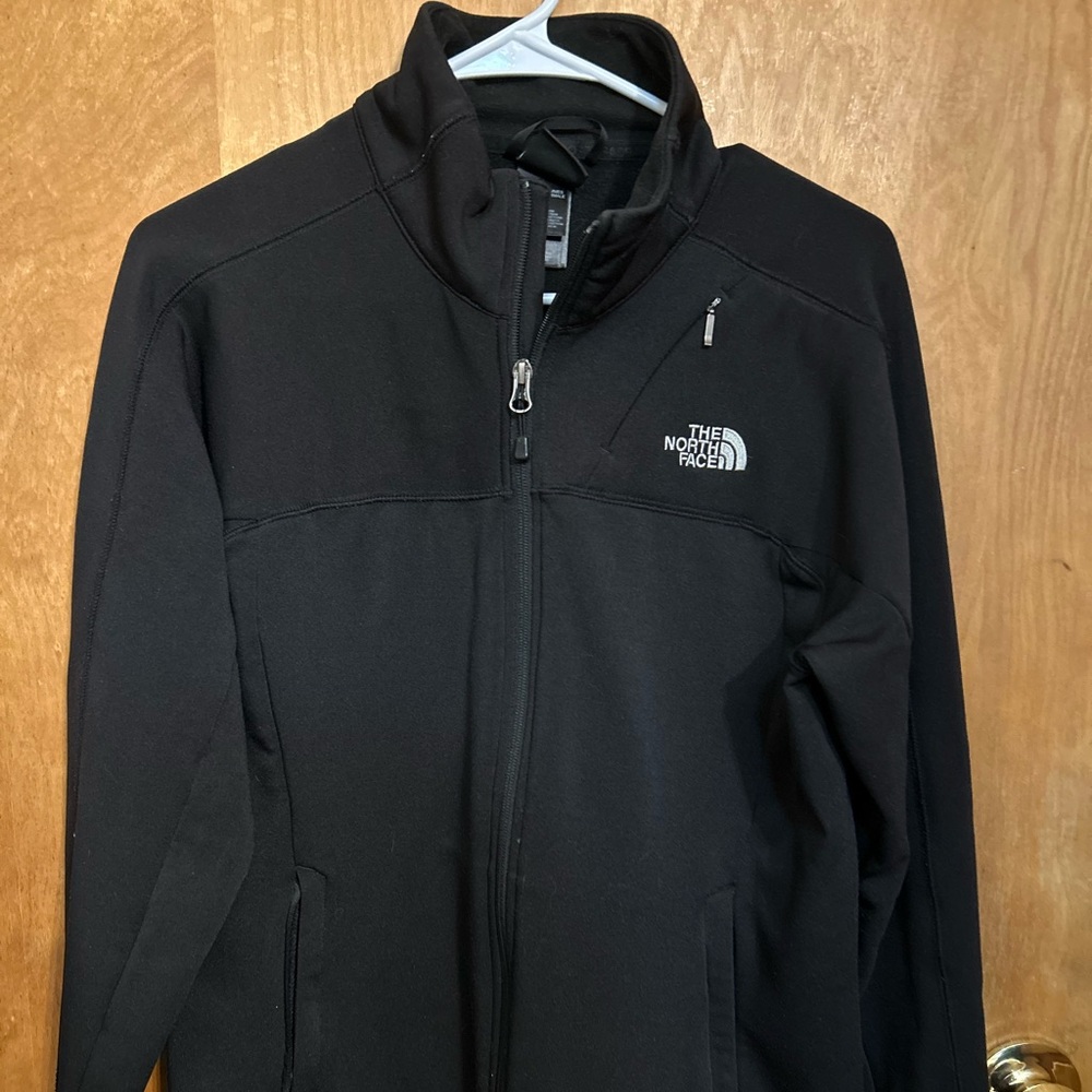 Black The North Face Zip Up